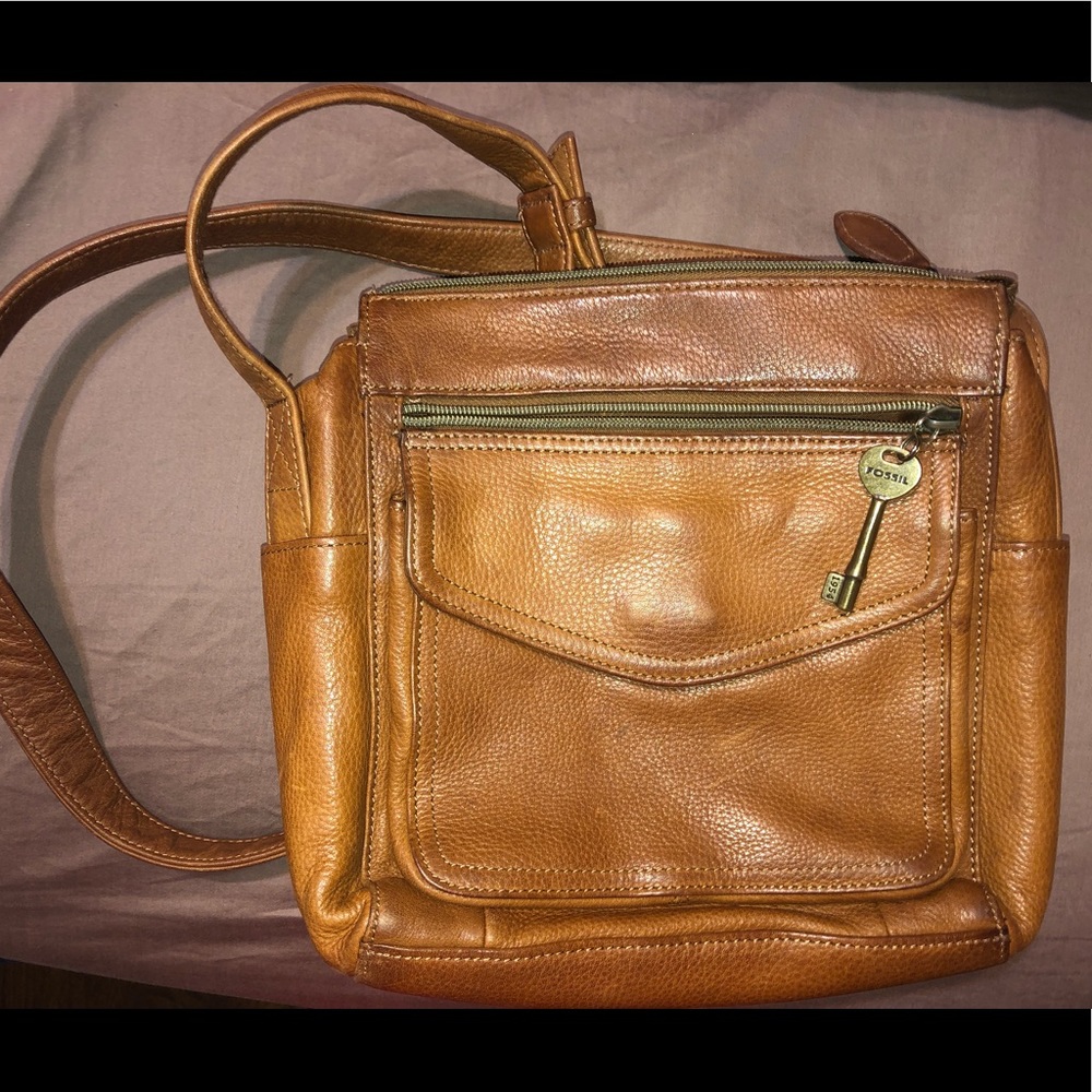 Vintage fossil crossbody